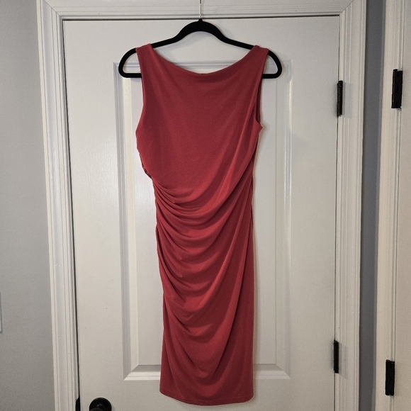 Joeffer Caoc Sleeveless Designer dress Zara Red With Stretch Size Medium - Picture 5 of 11
